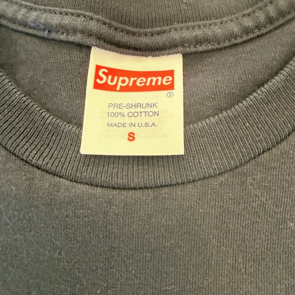 NEWBundle: 1 Dough Boy and 1 Trademark Supreme Navy T-Shirts. Adult Small - Picture 6 of 8